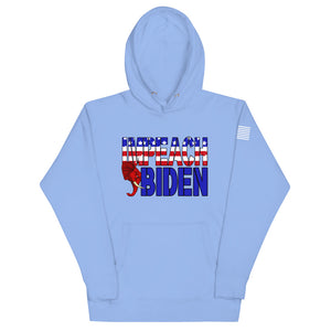 Red White and Blue Impeach Biden Hoodie