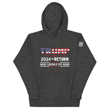 Load image into Gallery viewer, Trump 2024 The Return Hoodie