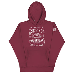 Second Amendment Whiskey Hoodie