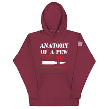 Load image into Gallery viewer, Anatomy of a Pew Hoodie