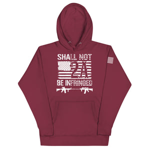 2A Shall NOT Be Infringed AR15 Hoodie