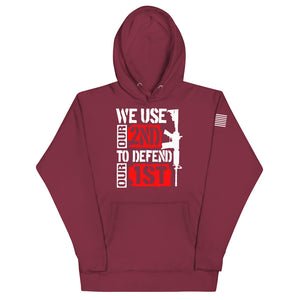 We Use 2A to Defend 1A Hoodie