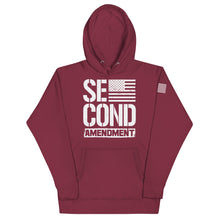 Load image into Gallery viewer, Second Amendment Flag Hoodie