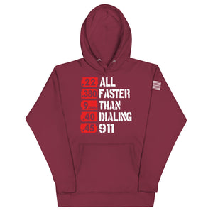 All Faster Than 911 Hoodie