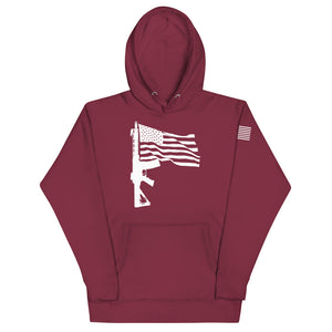 AR15 Flag Pole Hoodie