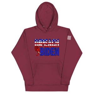 Red White and Blue Impeach Biden Hoodie