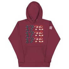 Load image into Gallery viewer, American 1776 Hoodie