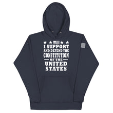 Load image into Gallery viewer, I Support and Defend The Constitution Hoodie