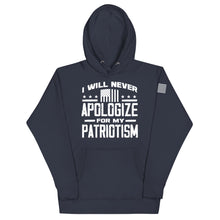 Load image into Gallery viewer, I Will Never Apologize Hoodie