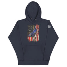 Load image into Gallery viewer, We The People 1776 Flag Hoodie