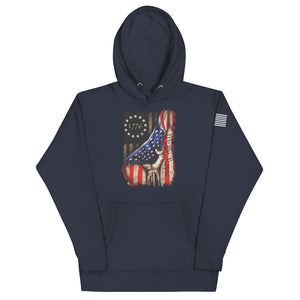 We The People 1776 Flag Hoodie